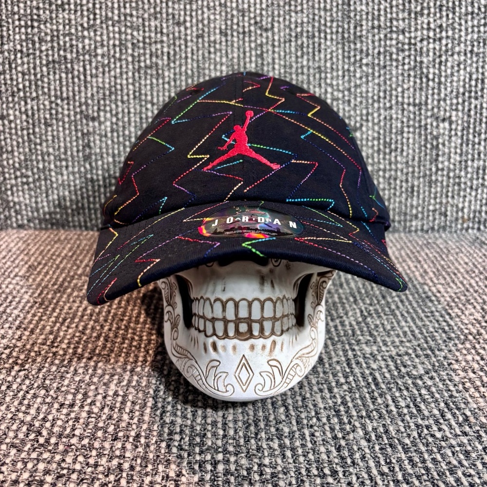 Nike Air Jordan Retro 7 Era Strapback Unstructured Dad-Hat 716676-010 HO15 - Picture 2 of 8